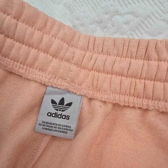 Adidas Men's Peach Colored Super Soft Sweatpants W Tapered Leg Size XL - Picture 4 of 10